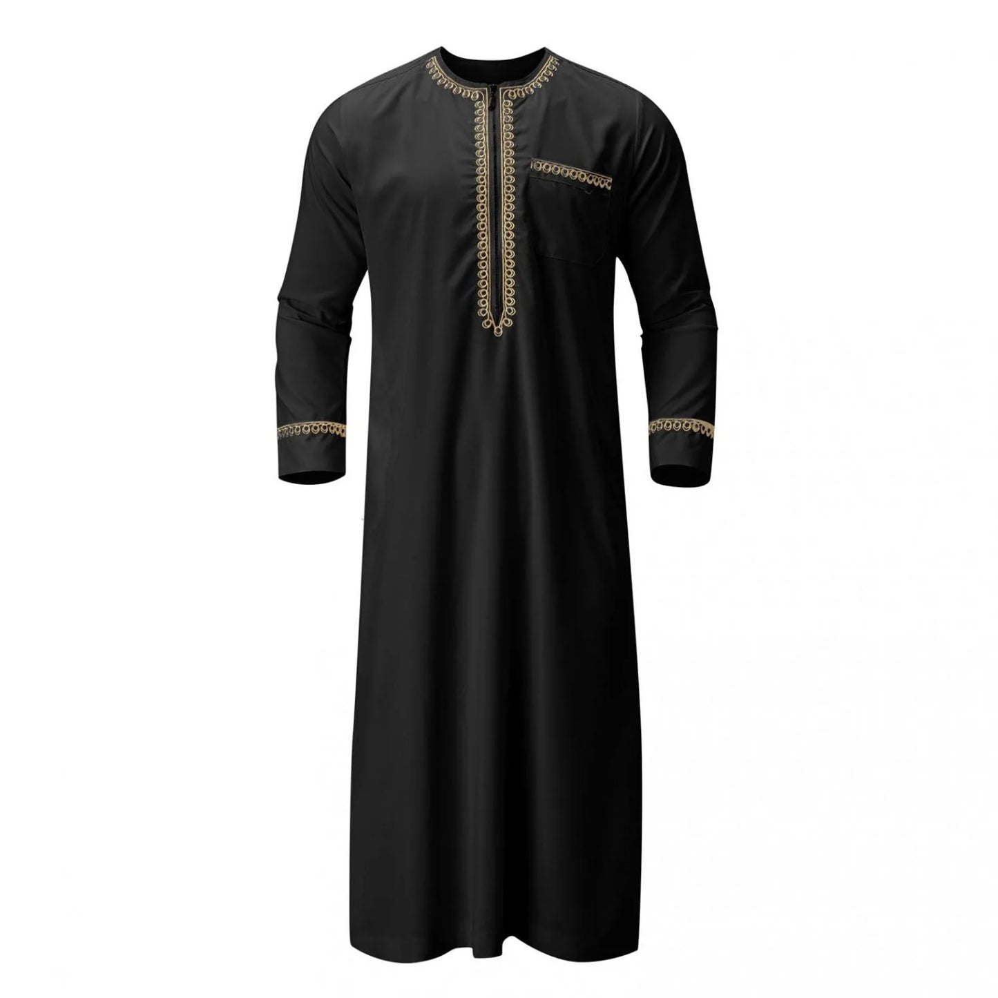 Middle East Ethnic Muslim Islamic Clothing Men Jubba Thobe African Dashik Ramadan Eid Abaya Arabic Kaftan Saudi Kimono Robe Gown
