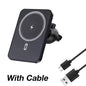 Car Air Vent Phone Holder Stand Magnetic Wireless Charger For Magsafe iPhone 17 16 15 14 13 12 Pro Max XS 360 Rotation Mount Pad