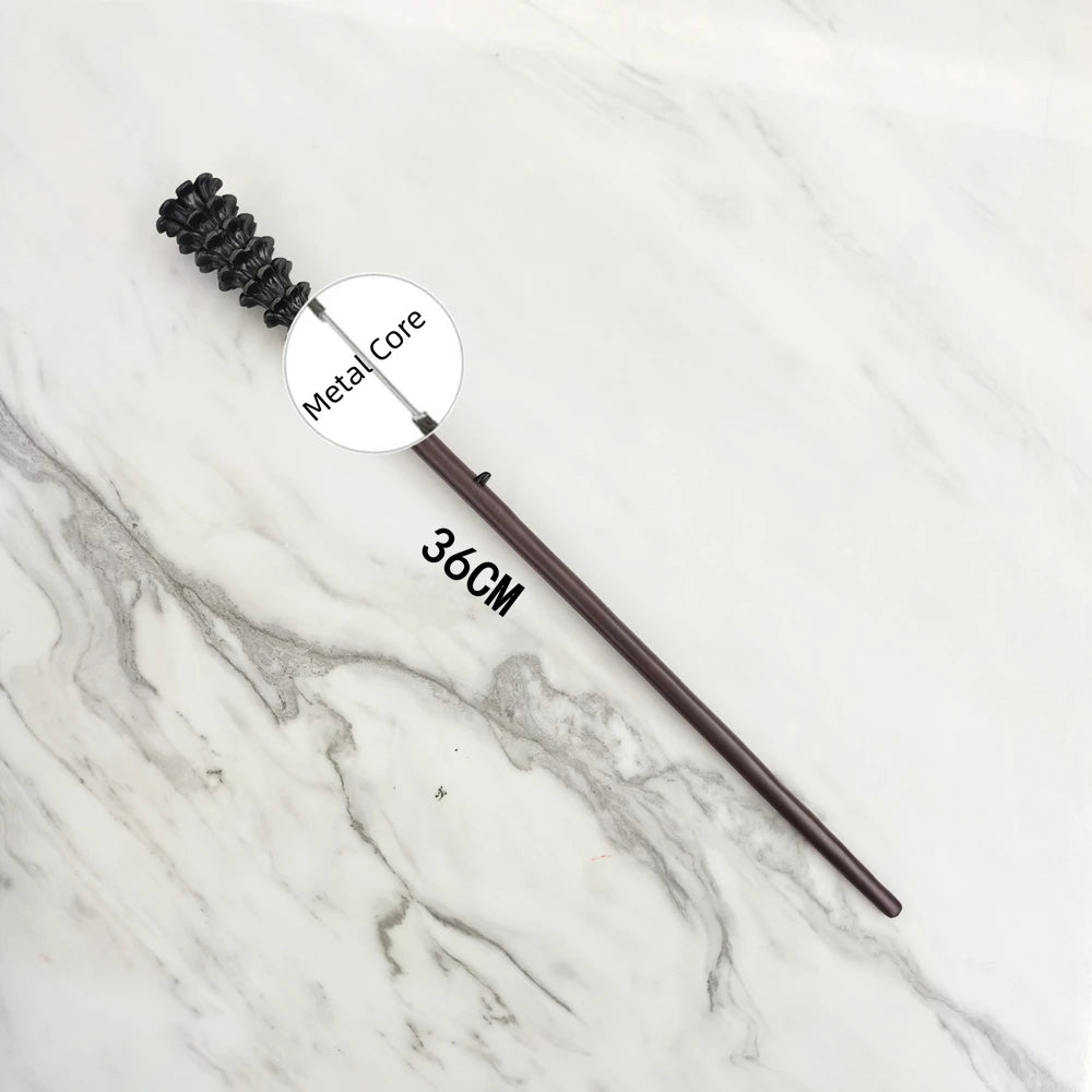 Anime Cosplay Magic Metal Core Wand With Box Children Decoration Toy Accessories For Kids Bacchetta Di Plastic Magic Stick