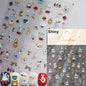 Lovely Animal Graffiti Cat Claw Rabbit Bunny Bear Dog Flower Fruit Dim Sum Candy Sunflower Adhesive 5D Nail Art Stickers Decal