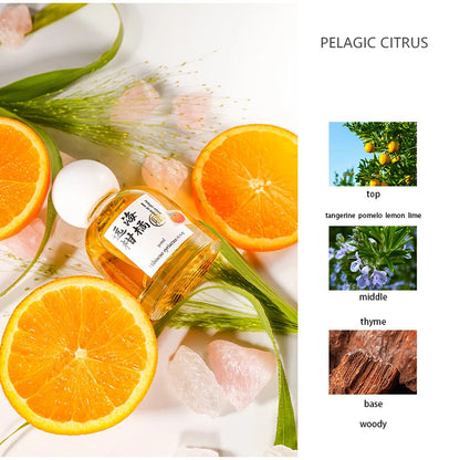 Citrus Fruity Women's Perfume High-end Fresh Natural Unisex Cedarwood Musk Woody Floral Lasting New Charming Eau De Toilette