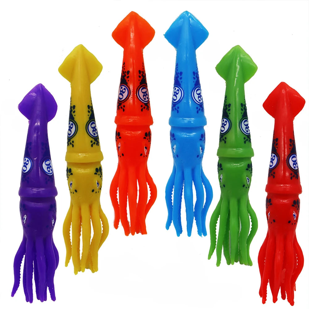 Summer Diving Training Toys Torpedos Sharks Octopus Underwater Water Games Training Swimming Pool Gifts Set Toys For kids
