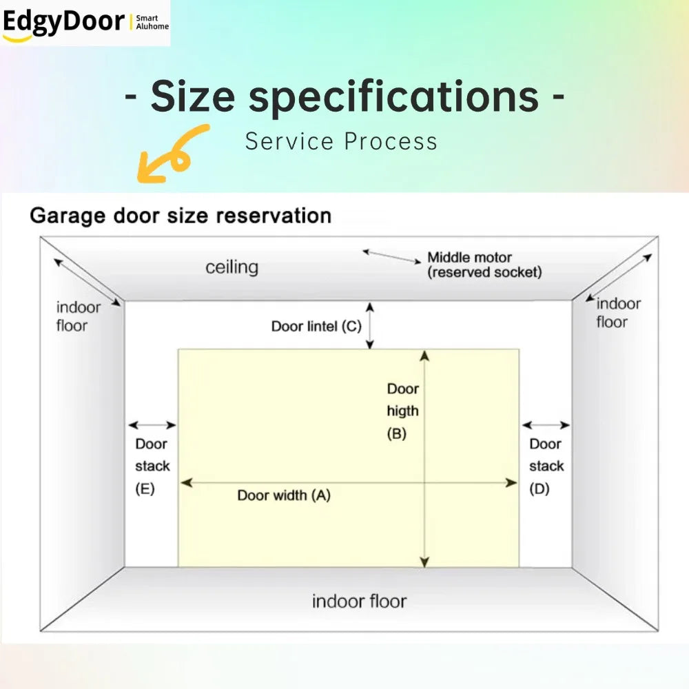 Modern style automatic steel and wood combination elevated garage door windproof and anti-theft household finished surface