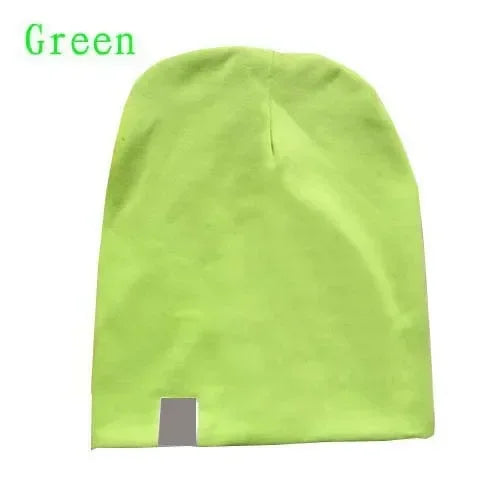 6M-3Y Baby Knitted Hat Scarf Set Solid Color Cotton Hip Hop Beanie Warm Toddler Cap for Boys Girls Spring Autumn Winter