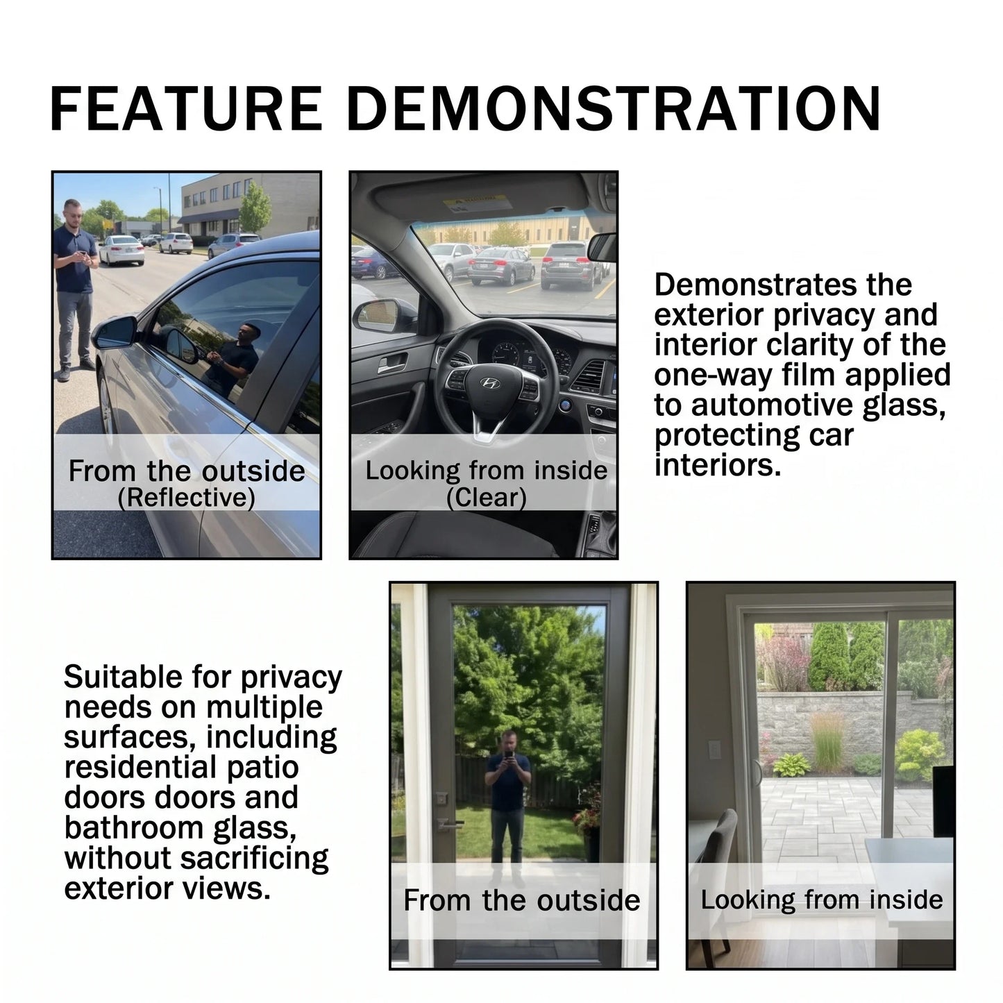 See Out Clearly, Stay Invisible Outside – Professional Cleaning Paste For One-Way Privacy Glass, Removes Dirt And Stains