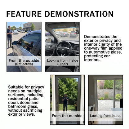 See Out Clearly, Stay Invisible Outside – Professional Cleaning Paste For One-Way Privacy Glass, Removes Dirt And Stains