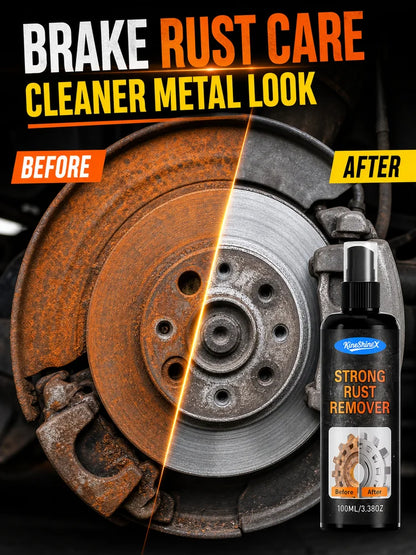 Rust Remover Spray Penetrating Lubricant for Car Wheels and Tools Restore Metal Car Detailing