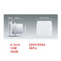 220V 4/6inch Exhaust Fan Home Bathroom Kitchen Bedroom Toilet Low Noise Ventilator Fan Hotel Wall Silent Extractor Exhaust Fan