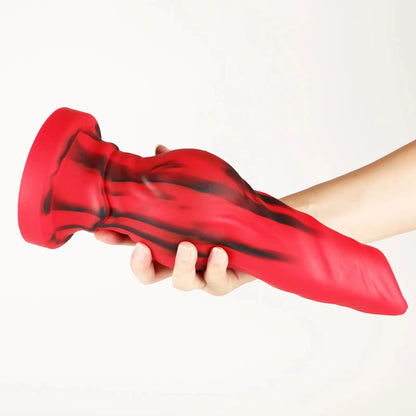 18+ Soft Silicone Dog Knot Dildo Penis Animal Dildo Realistic Gigante Sexy Adult Red Black Colors Big Dildos Sexy TоY Xxl Sextoy
