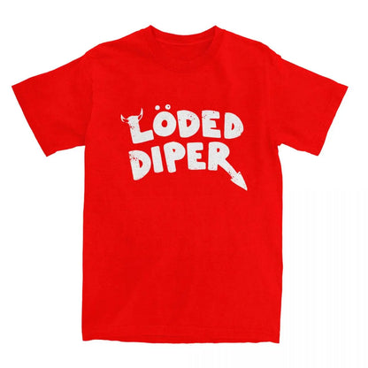 Men t-shirt LODED DIPER DIARY OF A WIMP KID tshirt male brand teeshirt men summer cotton t shirt