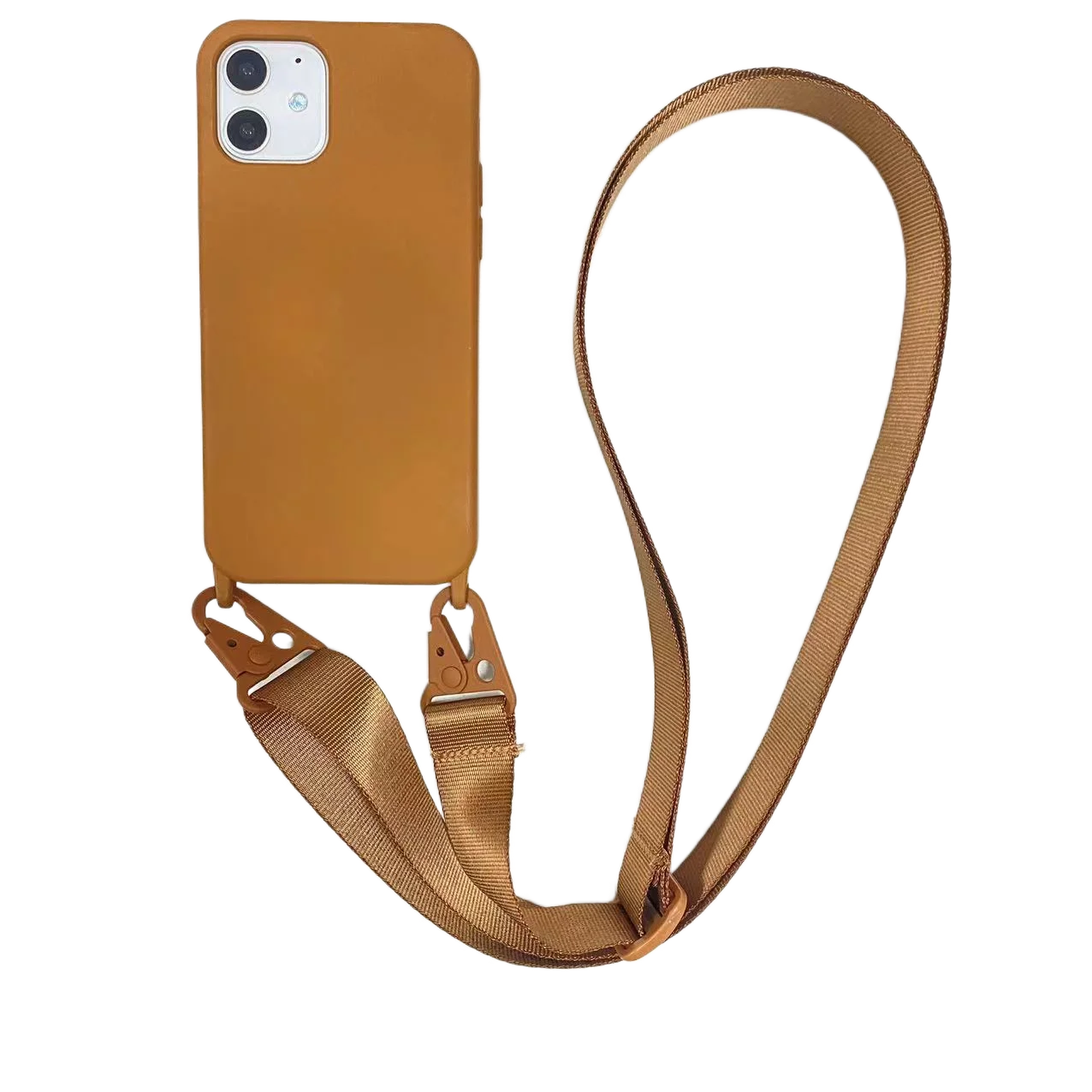 2024 Silicone Lanyard Phone Case For iPhone 12 13 Mini 14 15 16 Pro Max X XR XS Cover With Neck Strap Crossbody Necklace Cord