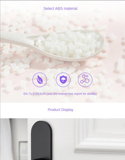 Home Universal ABS Protection Device for Children Safety ABS Anti-open Handle Locks Door Lever Lock Baby Kids Safety Doors Lock