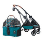 2026 New Dog Stroller Lightweight Foldable Separable Pet Cart, 21.5cm Large Wheel Safe Box for Cat Dog Outdoor Travel 강아지 유모차
