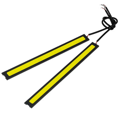 LED COB daytime running lights 17cm waterproof car lighting car interior design 12V 6500K high brightness strip lights