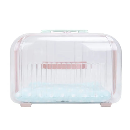 Pet Outdoor Suitcase Portable Car Mounted Double-layer Transparent Breathable Cat and Dog Tour Cat Bag