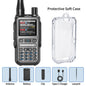 Baofeng UV-5R Mini Walkie Talkie Bluetooth Programming APP Long Range 999 Channels Radio With Protective Case Tactical Antenna