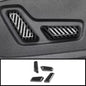 FOR Audi Q3 2019 -2022 Car Carbon fiber style Console Gear Shift Frame Cover Trim Interior accessories  Auto Integral interior