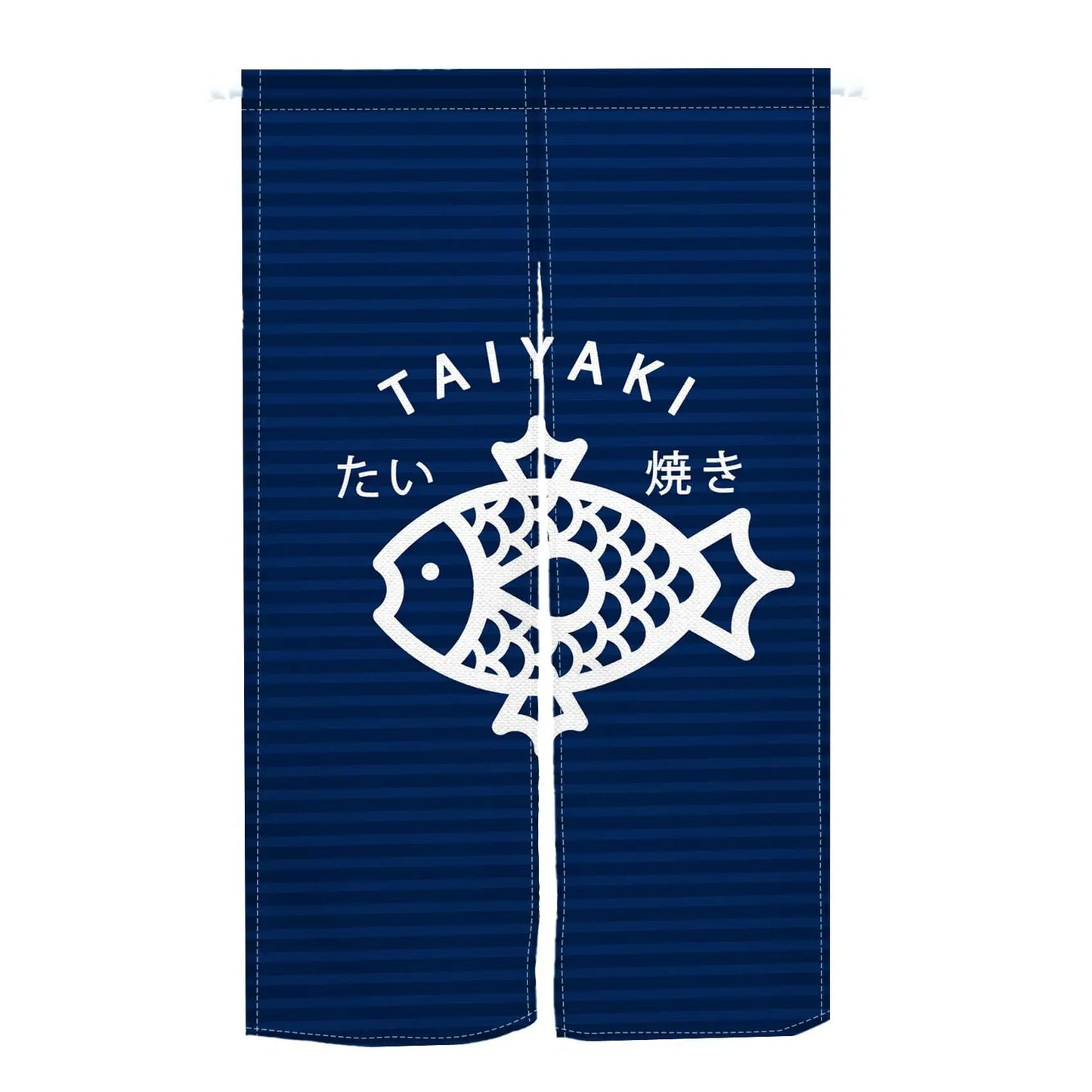 Custom Japanese Resturant Ramen Noren Curtain  Noodles Shop Kitchen Cloth Doorway Curtains Oil Smoke Proof Partition No Punching