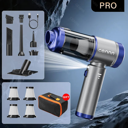 CENRR 2026 Car Vacuum Cleaner Mini 998000PA Cordless Powerful for Home Handheld Blower Car Cleaner Portable Car Vacuum Cleaner
