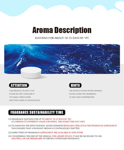 [Just Refills,exclude any pilot/plane] bear car air fresheners replacement tablets fragrance pods aroma supplement perfume pads