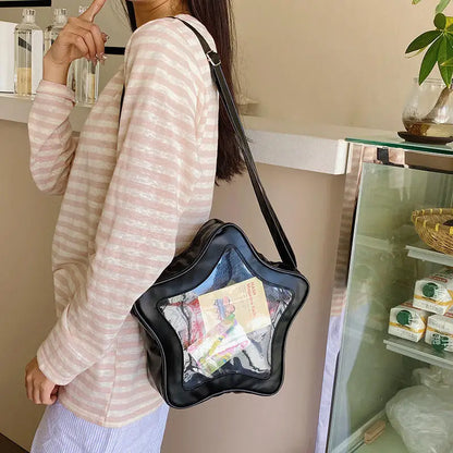 Cute Kawaii Ita Bag Original Anime Five Pointed Star Two-dimensional Crossbody Street Fashion Ulzzang Shoulder For Girls 2025