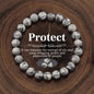 8mm Natural Stone Beaded Bracelets For Women Men Bring Wealth Love Energy Protection Crystal Beads Bracelets Meditation Jewelry