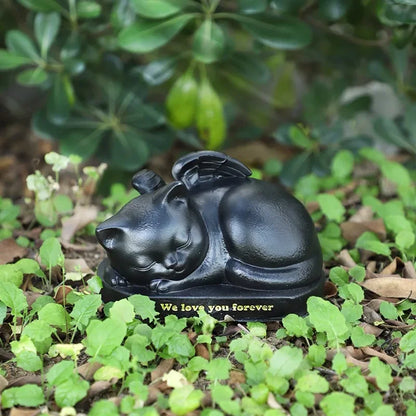 Kitten Puppy Cremation Funeral Box Pet Angel Urn Dog Cat Pet Memorial Ashes