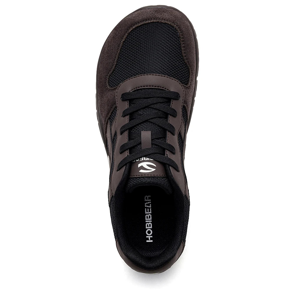 HOBIBEAR Unisex Wide Width Shoes Minimalist Barefoot Sneakers Hiking Trail Running Shoes for Men Women