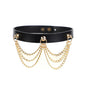 Genuine Leather Series Collar Slave Bed Neck Restraint Belt Strap BDSM Female Couple Bondage Erotic Fun Sex Toys Adult Games