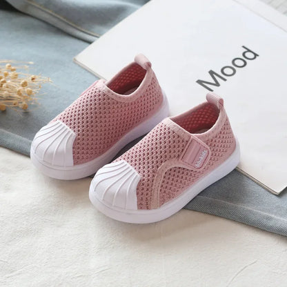Children Casual Shoes Kids Sneakers for Toddlers Boys Girls Air Mesh Breathable Classic 2025 Spring Autumn Skate Shoes Anti-kick