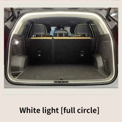 1Set Car High Brightness Trunk Lighting Ambient Light Interior Decoration LED Wiring Free Automatic Sensing Tailgate Light Strip