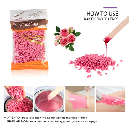 Wax Melter for Depilation Heater Machine Makers for Hair Removal Wax Depilatory Pot Professional Wax Warmer Body Hair Remove