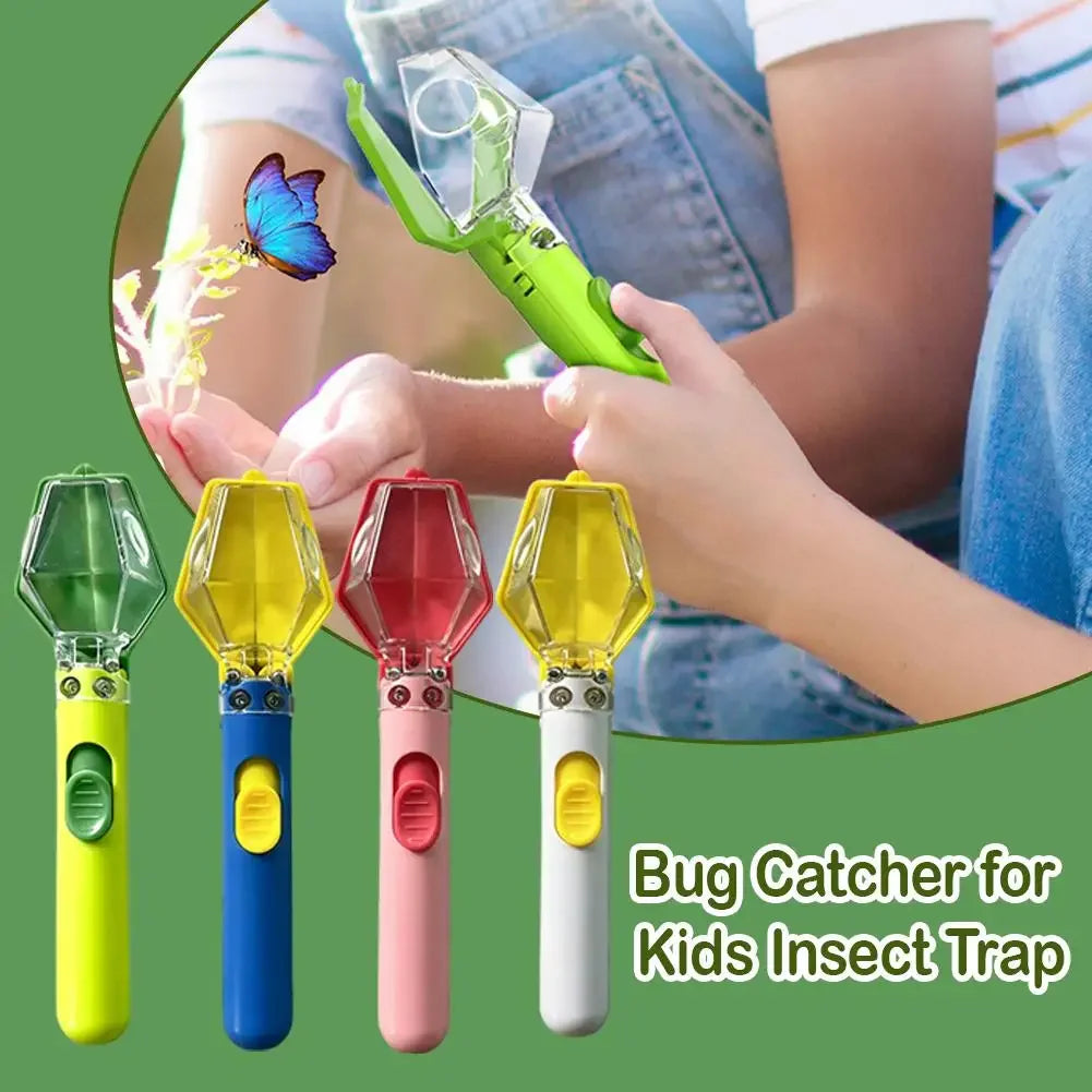 Outdoor Bug Catcher and Viewer 6X Observation Magnifier, Safe Backyard Exploration Insect Catcher for Nature Learning