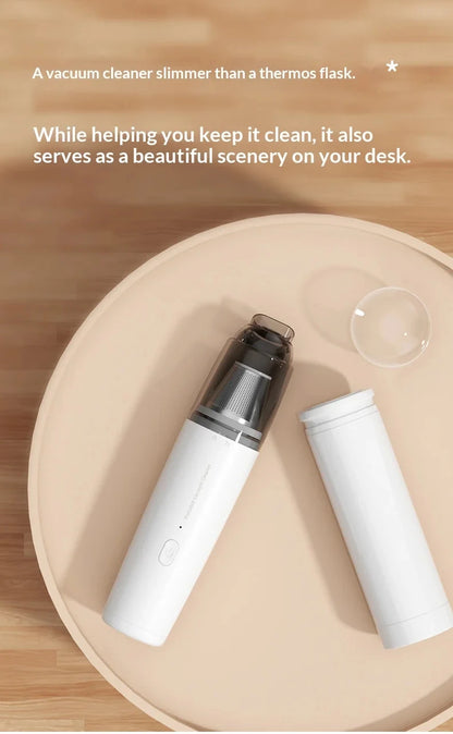 Vacuum Cleaner Mini Car Cleaning Powerful Suction Handheld Car Vacuum Cleaner Rechargeable for Car and Home Auto Vacuum Cleaner