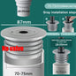 Silicone Bathroom Sewer Seal Ring Kitchen Sink Sewer Pipe Seal Plug Washing Machine Anti-odor Leakage Floor Drain Seal Connector