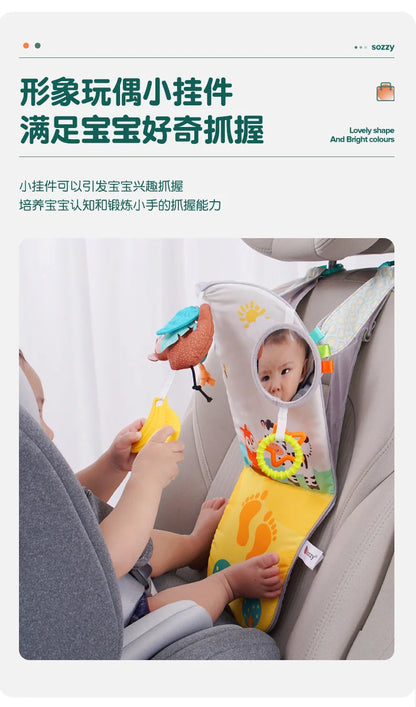 New Baby Toy Eletric Simulation Steering Wheel Toys With Light Sound Baby Kids Developing Educational Games Car Seat Back Gifts