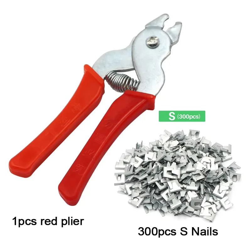 Poultry Cage Installation Pliers Wire Cage Clips Buckle Pliers Fasten Clamps for Farm Animal Cages Accessories Supplies