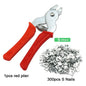 Poultry Cage Installation Pliers Wire Cage Clips Buckle Pliers Fasten Clamps for Farm Animal Cages Accessories Supplies