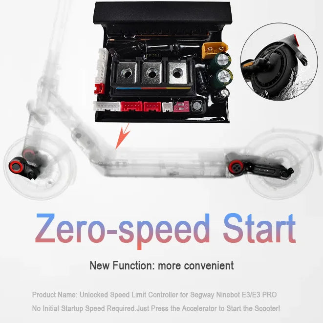 E3 PRO 55km/h Custom Controller Unlimited Speed For Ninebot by Segway E3 Pro Series Scooter 32km/h 55km/h Tuning Speed Part