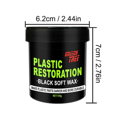 Ultimate Car Plastic and Trim Restorer – Back to Black Restores Faded Trim, UV Protection, Long-Lasting Ceramic Coating, Non-Gr