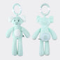New Baby Rattles Mobiles Infant Toddler Toys Stroller Bed Hanging Rabbit Elephant Crib Hanging Bell Plush Toys for 0-12 Months