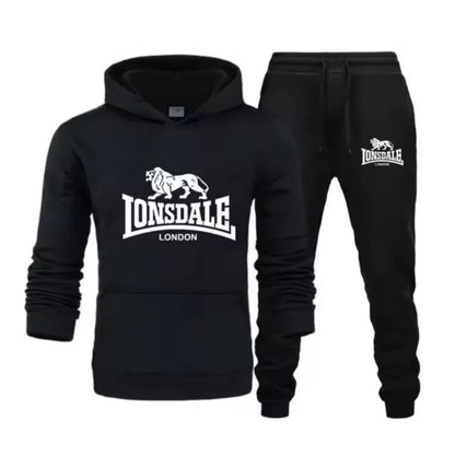 Animal Leopard 2025 Spring Autumn high-quality casual men s sportswear set printed men s hoodie two-piece set sweatshirt