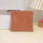Self-Closing Artificial Leather Long Wallet Passport Driver's License ID Holder Headphone Data Cable Storage Cash Pouch