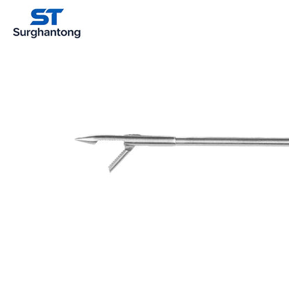 Medical Laparoscopic Hernia Needle Forceps, Laparoscopy Hernia Repair Forceps Wound Closure Suture Forceps Veterinary