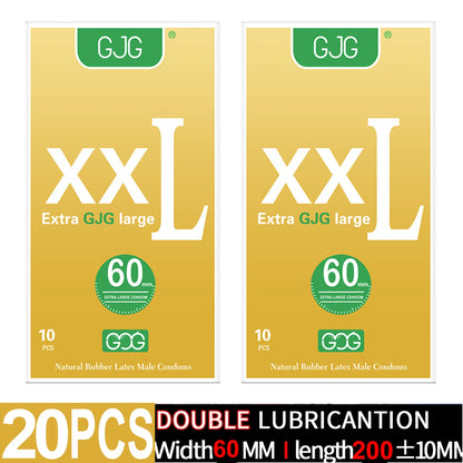 Width-56/58/60/65mm(LLarge Size Condoms  Men Latex Condom Safe Contraception Protection Adult Sex Products Intimate