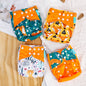 Happyflute New Desig Hot Sale 4Pcs OS Pocket Diaper Washable&Reusable Absorbent Ecological Diaper Cover Adjustable Baby Nappy