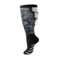 2XL-4XL Plus Size Compression Socks for Women Men 20-30 MMHg Wide Calf Extra Large Knee High Flight Sock for Circulation Support