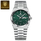 POEDAGAR Top Business Man Watch Luminous Waterproof Stainless Steel Men Wristwatch Date Week Quartz Fashion Casual Men's Watches