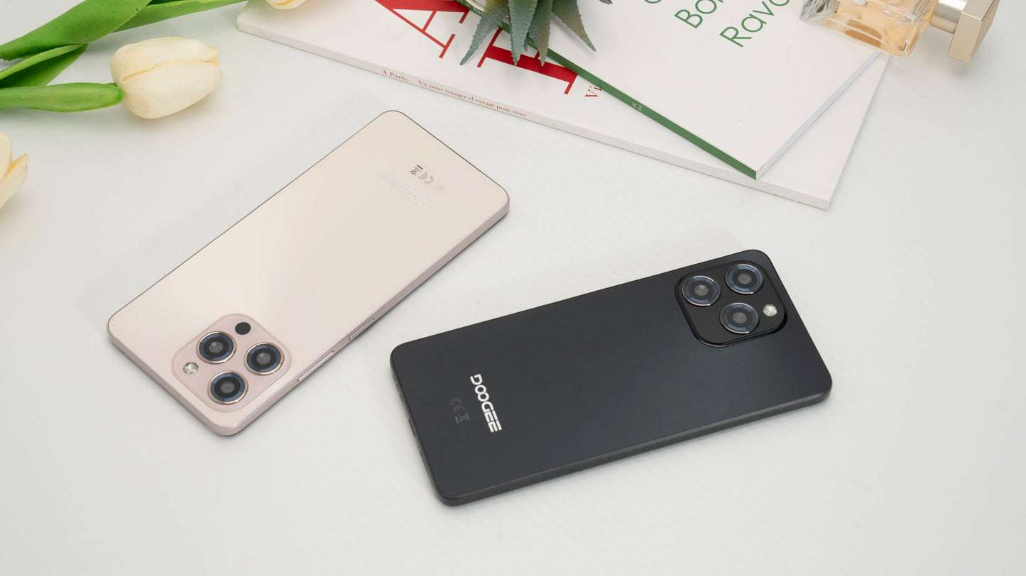Global Version DOOGEE Note58 Pro Smartphone 6.75" HD+ Display 32GB(8+24) 256GB 6250mAh Battery NFC Android 15 Mobile Phone