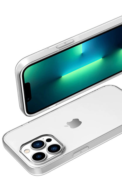 Ultra Thin Clear Silicone Case For iPhone 16 15 14 13 12 11 Pro Xs Max Mini XR X 7 8 6s Plus 6 SE 2020 2022 2016 5 5S Back Cover